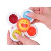 Senzorická hračka Fidget Spinner s prísavkou – sada 3 ks ZA5340