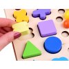 Drevená sada puzzle na učenie sa počítať ZA3821