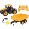 Ťahač JCB s prívesom na ovládanie EE Double E 1:16 RC0670