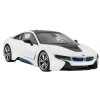 BMW i8 biely model RASTAR 1:14 Diaľkovo ovládané auto + diaľkové ovládanie 2,4 GHz