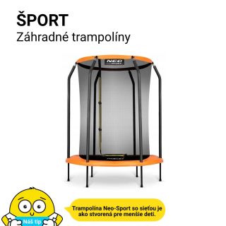 Doprajte deťom pohyb na čerstvom vzduchu. Záhradná trampolína je skvelý spôsob, ako spojiť zábavu, šport a spoločné chvíle...