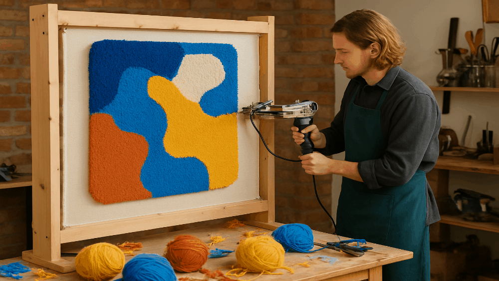 Tufting leicht gemacht: Profi-Tipps und Techniken für perfekte Teppichkunst