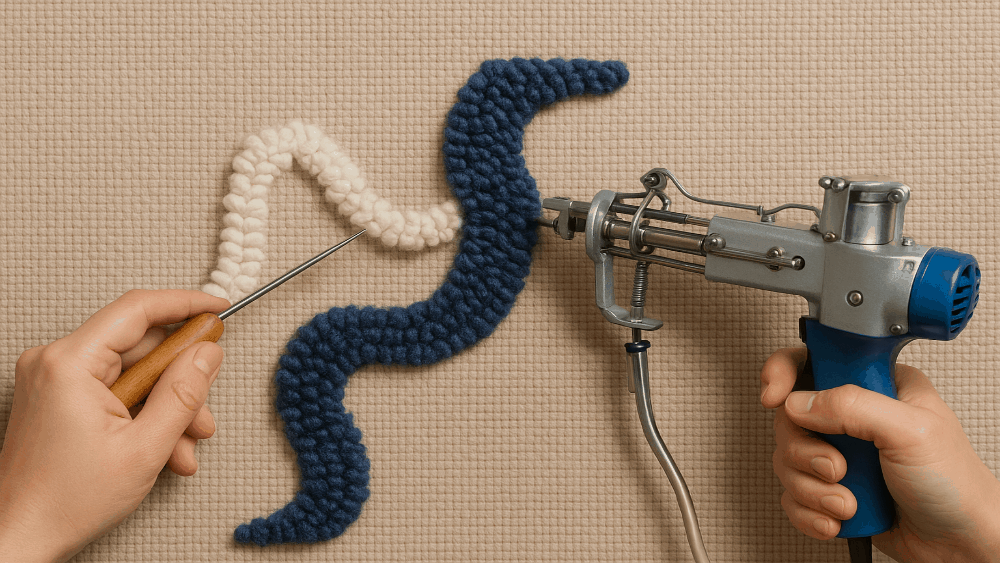 Ist Teppich-Tufting leicht zu lernen? Alles, was Anfänger wissen müssen