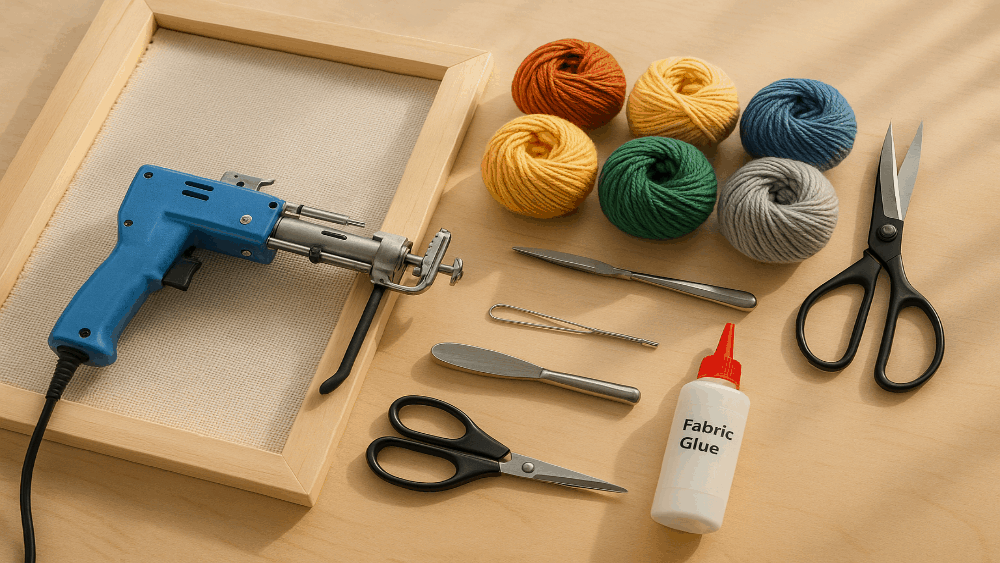 Warum ein Tufting-Starterkit der beste Weg für schnelle Erfolge im Teppich-Tufting ist