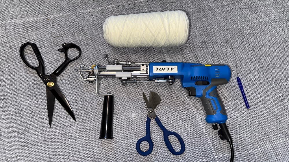 Wie fädelt man eine Tuftingpistole ein? Tipps für ein perfektes Ergebnis