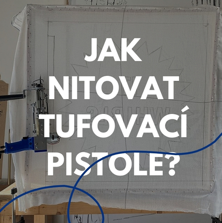 Ako navliecť priadzu do tuftovacej pištole?