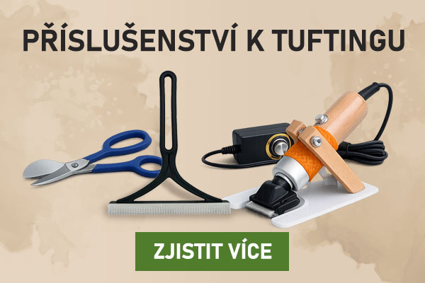 Příslušenství k tuftingu