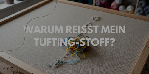 Warum reißt mein Tufting-Stoff?