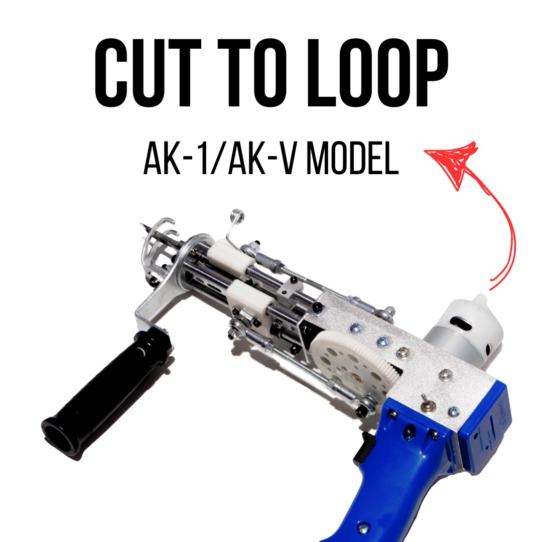 How to switch from cut pile to loop pile