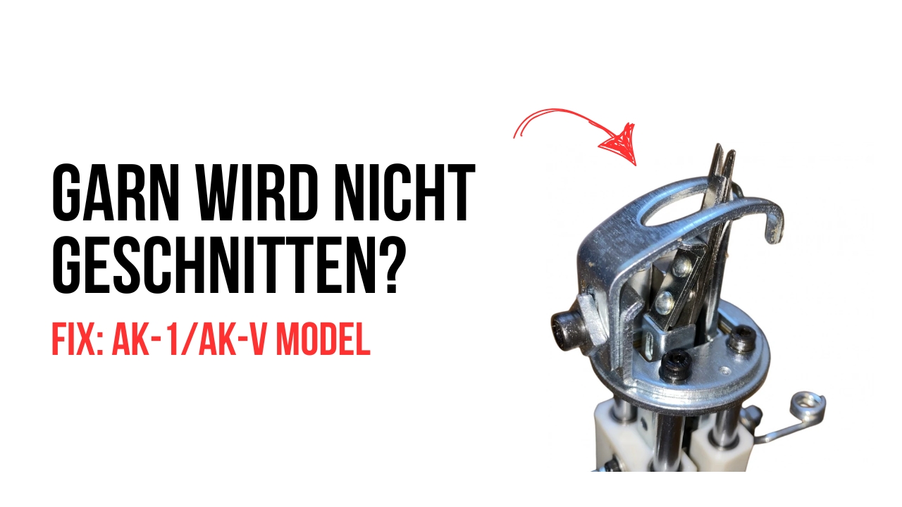 Warum deine Tufting Gun das Garn nicht richtig schneidet – und wie du es behebst