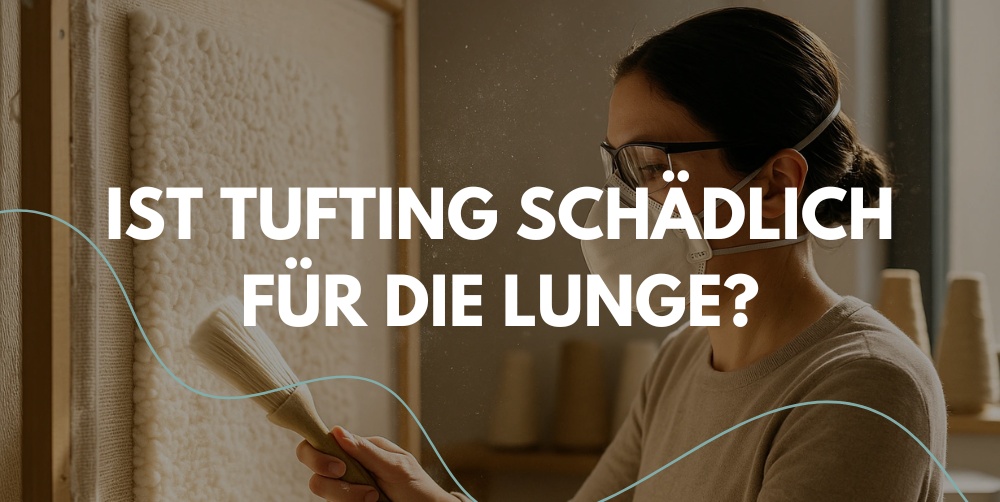 Ist Tufting schädlich für die Lunge? Sicheres Arbeiten im Tufting-Studio