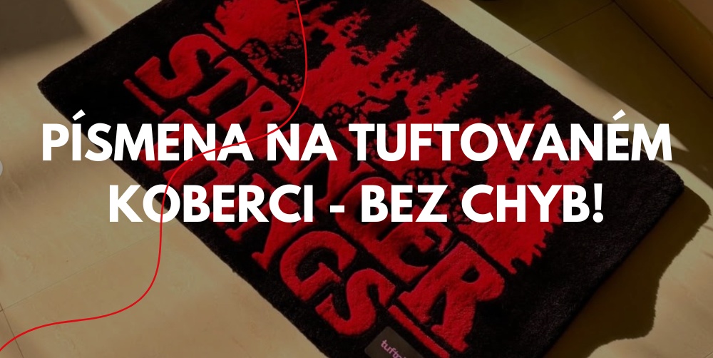 Tuftované písmo bez chyb - Pravidla, která rozhodují o čitelnosti