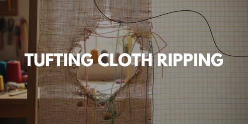Why is my tufting cloth ripping? Common mistakes & how to fix them