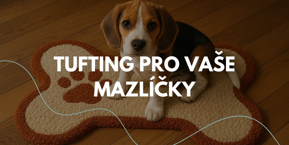 Tuftované koberce pro mazlíčka: Kreativní a bezpečný DIY návod