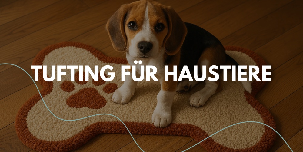 Tufting für Haustiere – deinen eigenen Teppich für Hund oder Katze gestalten