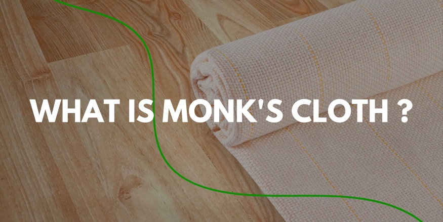 What is monk's cloth and how can you use it in crafting?