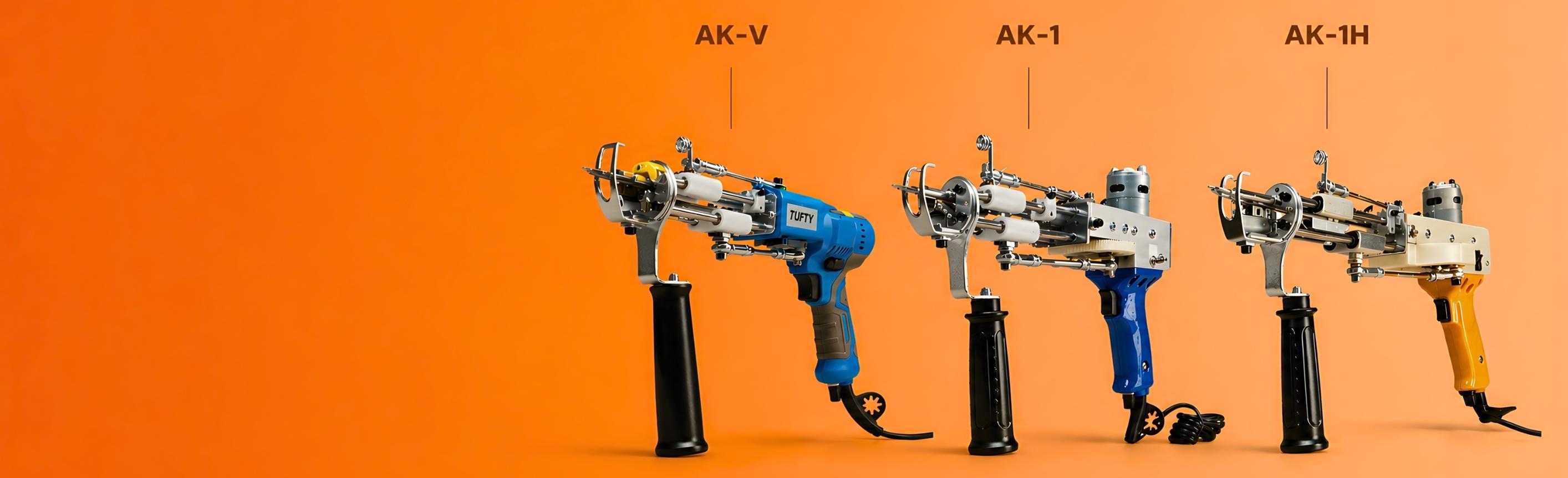 Choose the right tufting gun