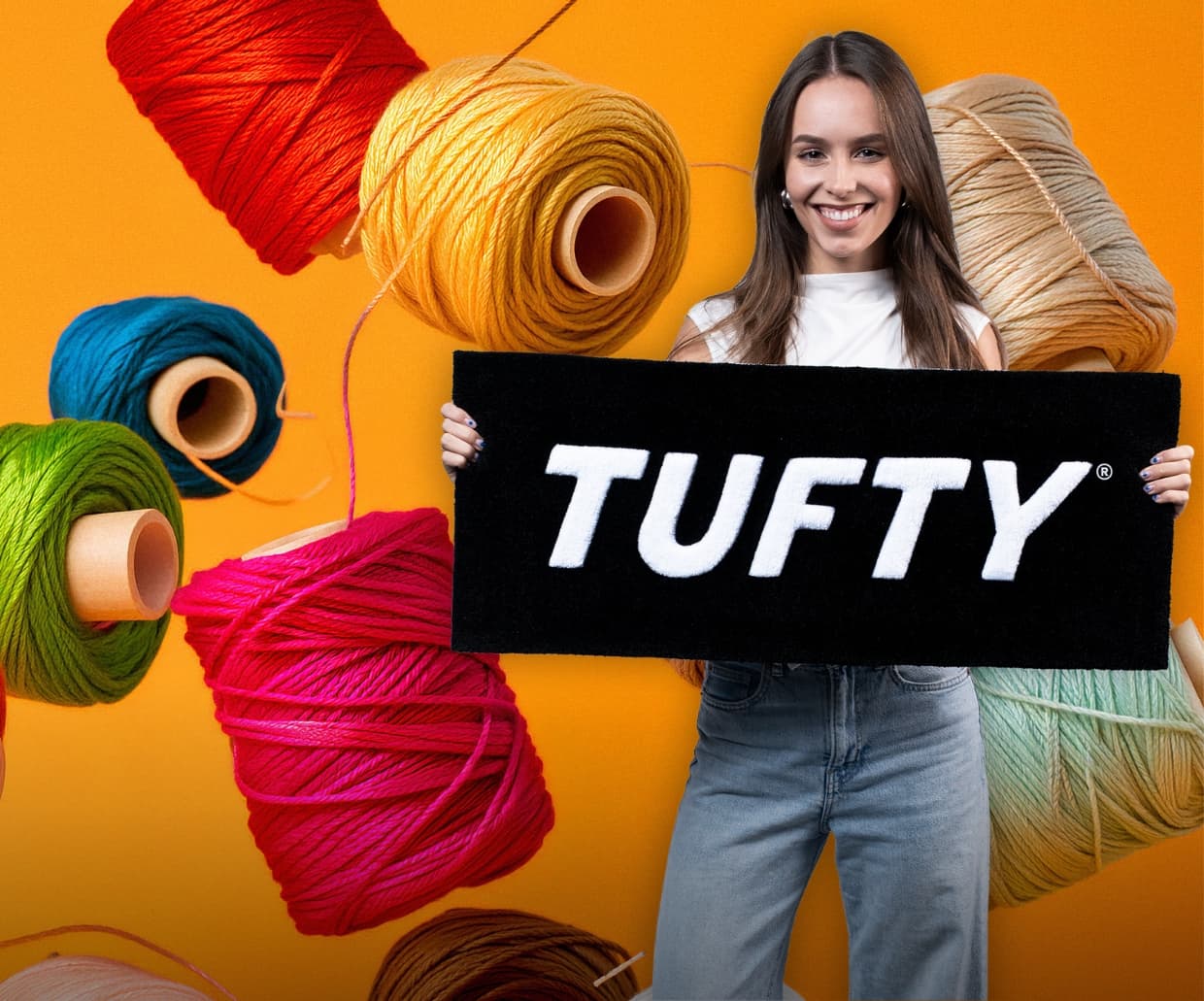 Tufty tufting tools and supplies