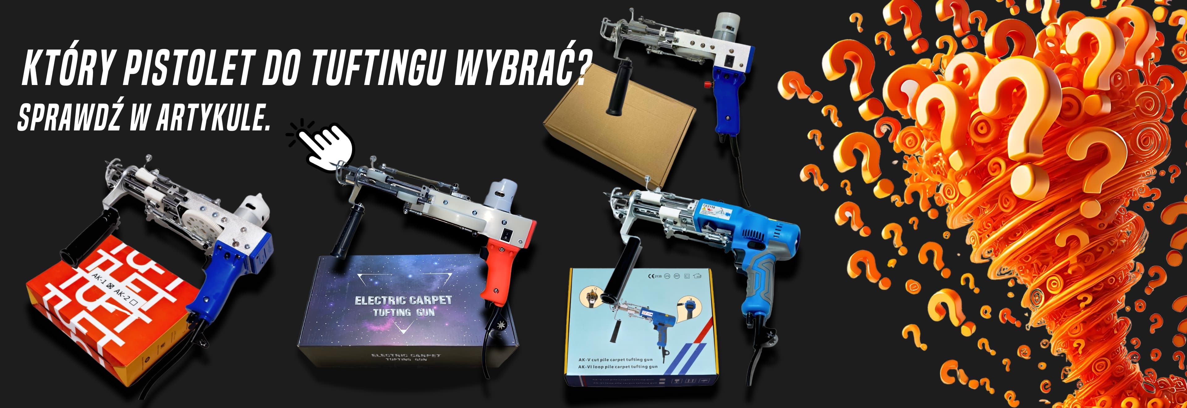 What model of tufting gun to buy? We got guide for that!