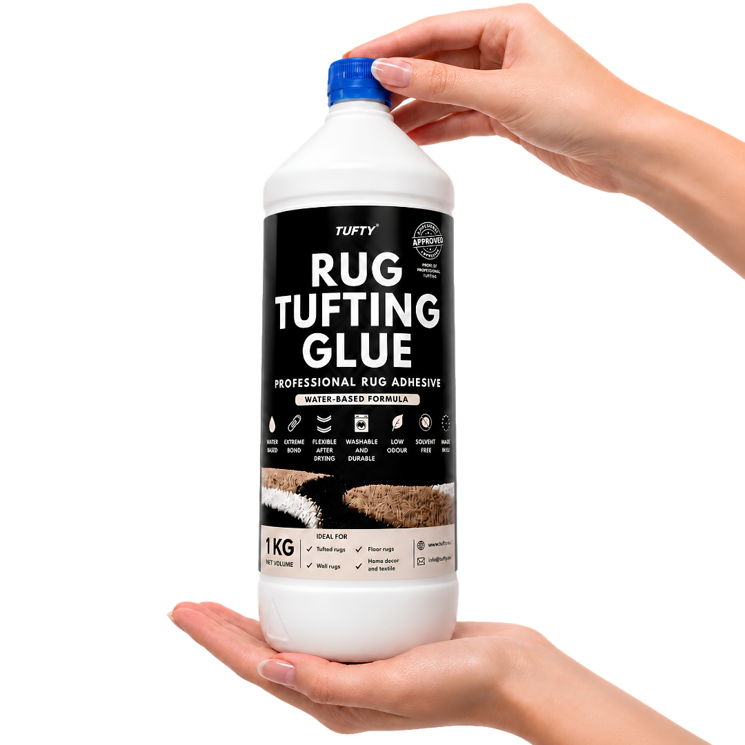 Tufty dispersion rug tufting glue