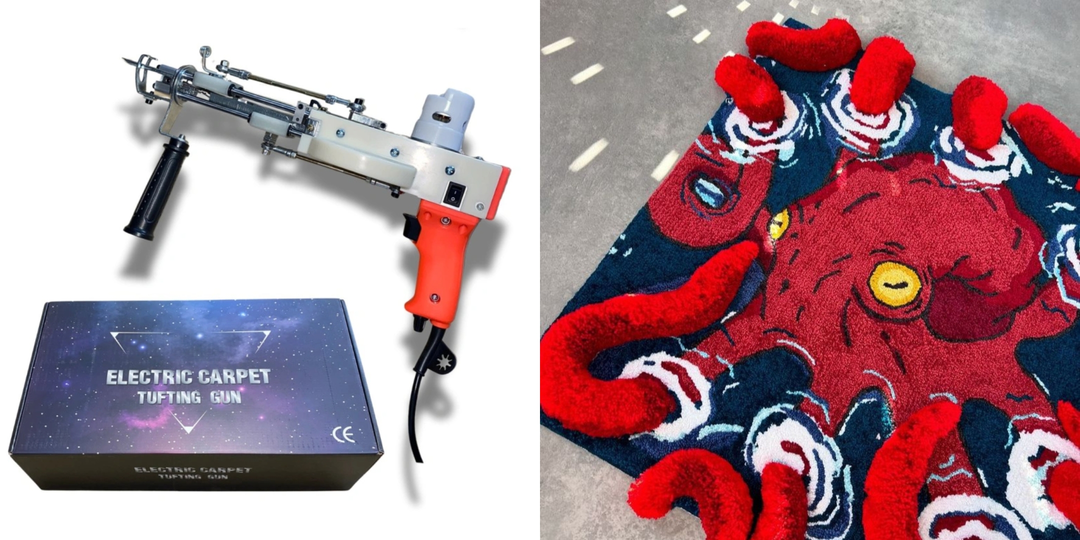 High Pile Tufting Gun