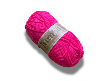 Włóczka do tuftingu 100 g – neonowo-różowa (967)