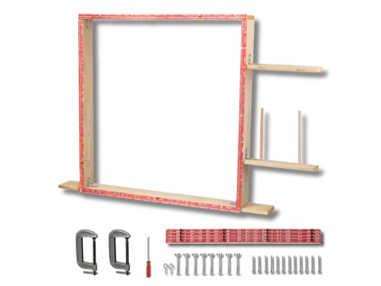 Tufting frame 90x90 cm