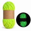 Green glow in dark yarn