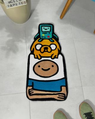 @celotapetes stacked up the nostalgia with this Adventure Time trio — clean lines, perfect palette, and pure Cartoon...