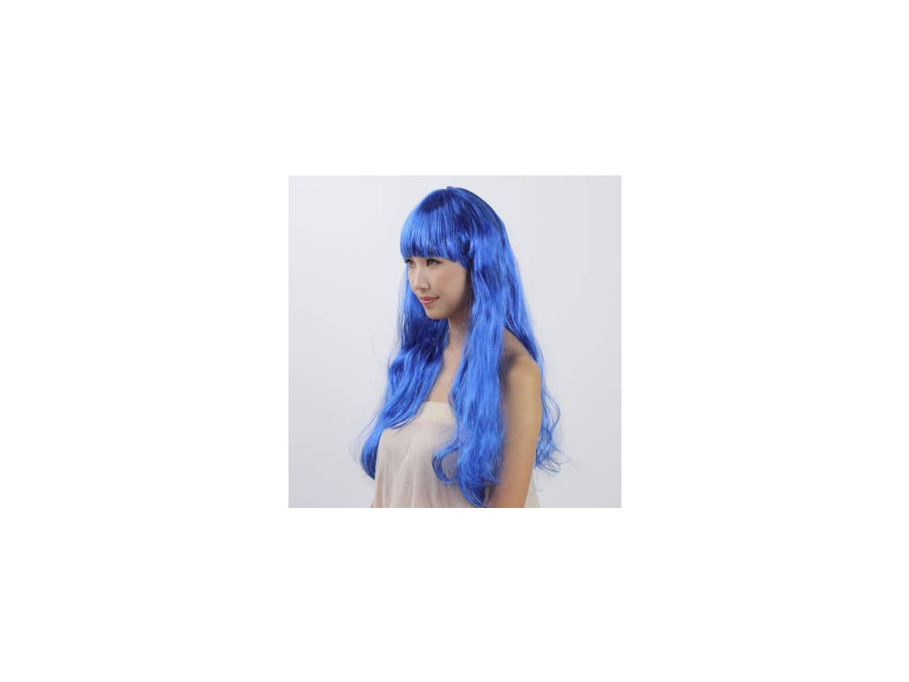 paruka-dlouhe-tmave-modre-vlasy