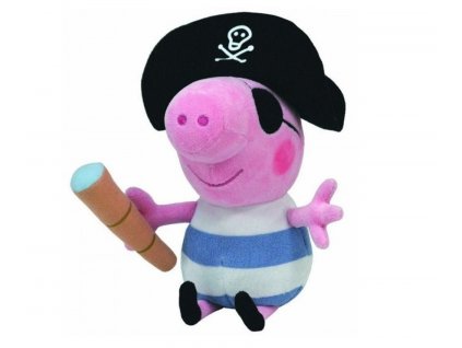 Plyšová hračka Peppa the pig - Tom (pirát)