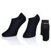 Nízké kotníkové bavlněné ponožky - černé (Velikost 41-43)