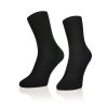 Vysoké zdravotní bavlněné ponožky - černé (Velikost 41-43)