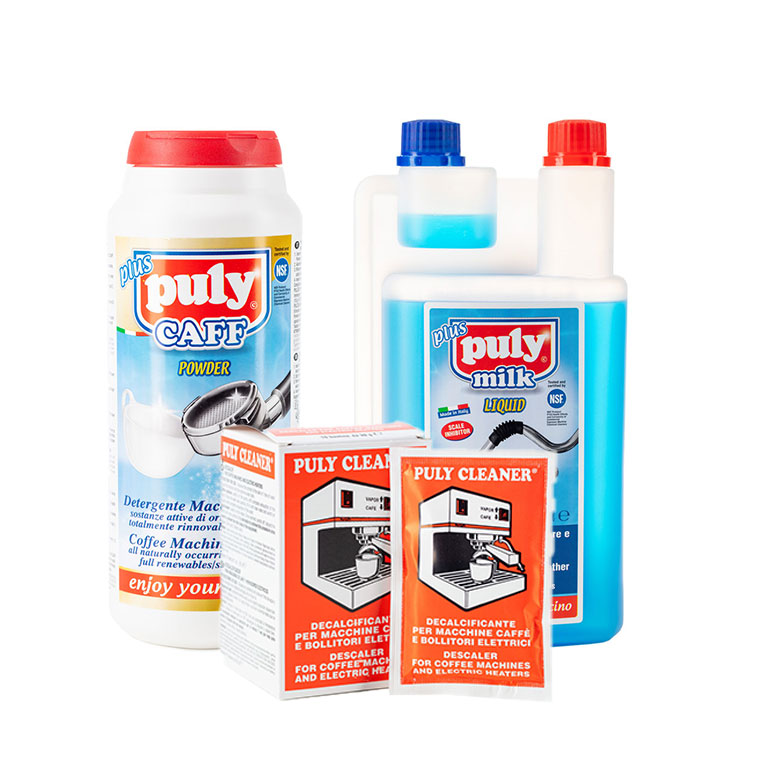 Puly - prostředky pro čištění kávovaru