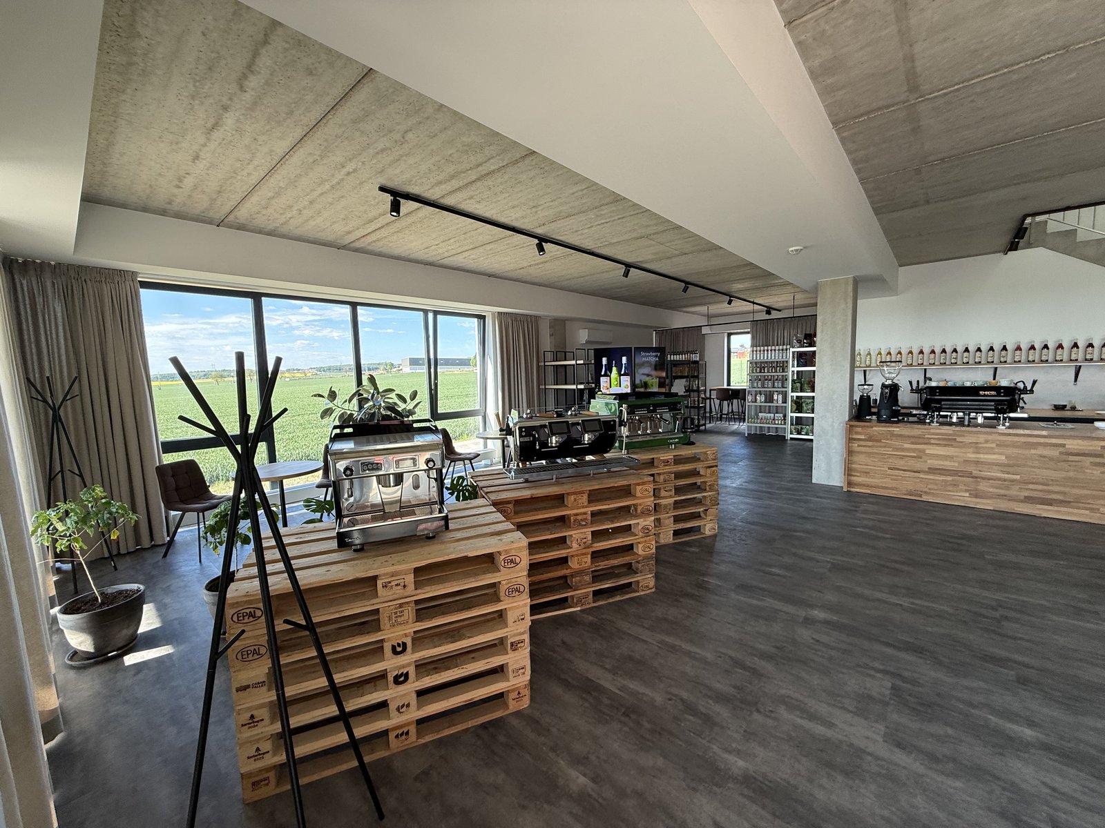 Showroom Prais — ochutnávky kávy a gastro vybavení