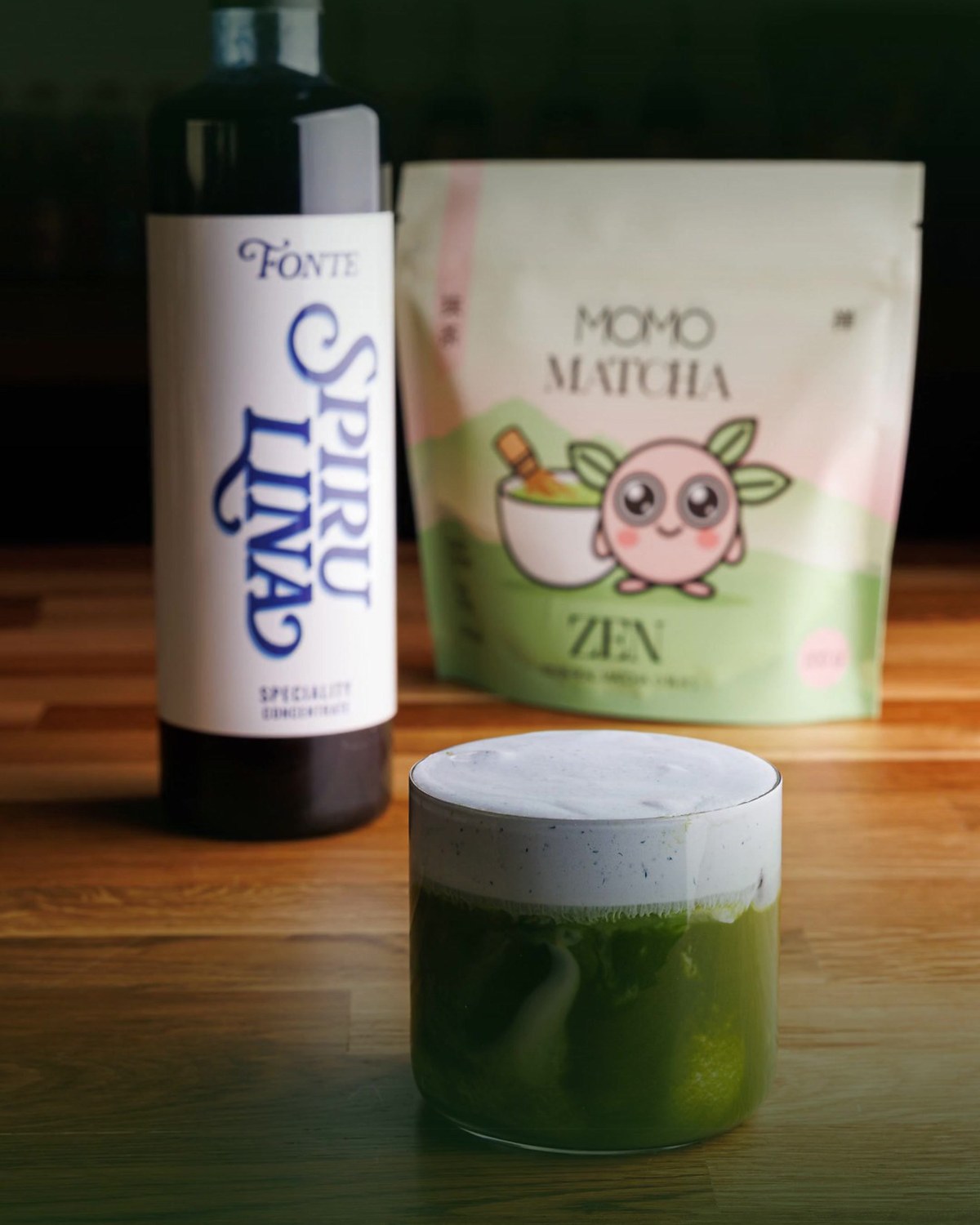 Spirulina Matcha cloud