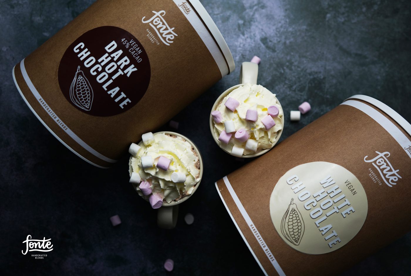 Fonte Dark Hot Chocolate