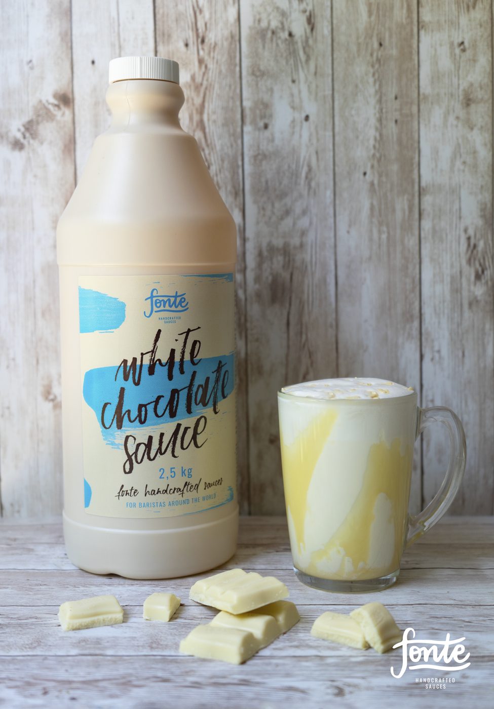 Fonte White Chocolate Sauce 2,5 kg