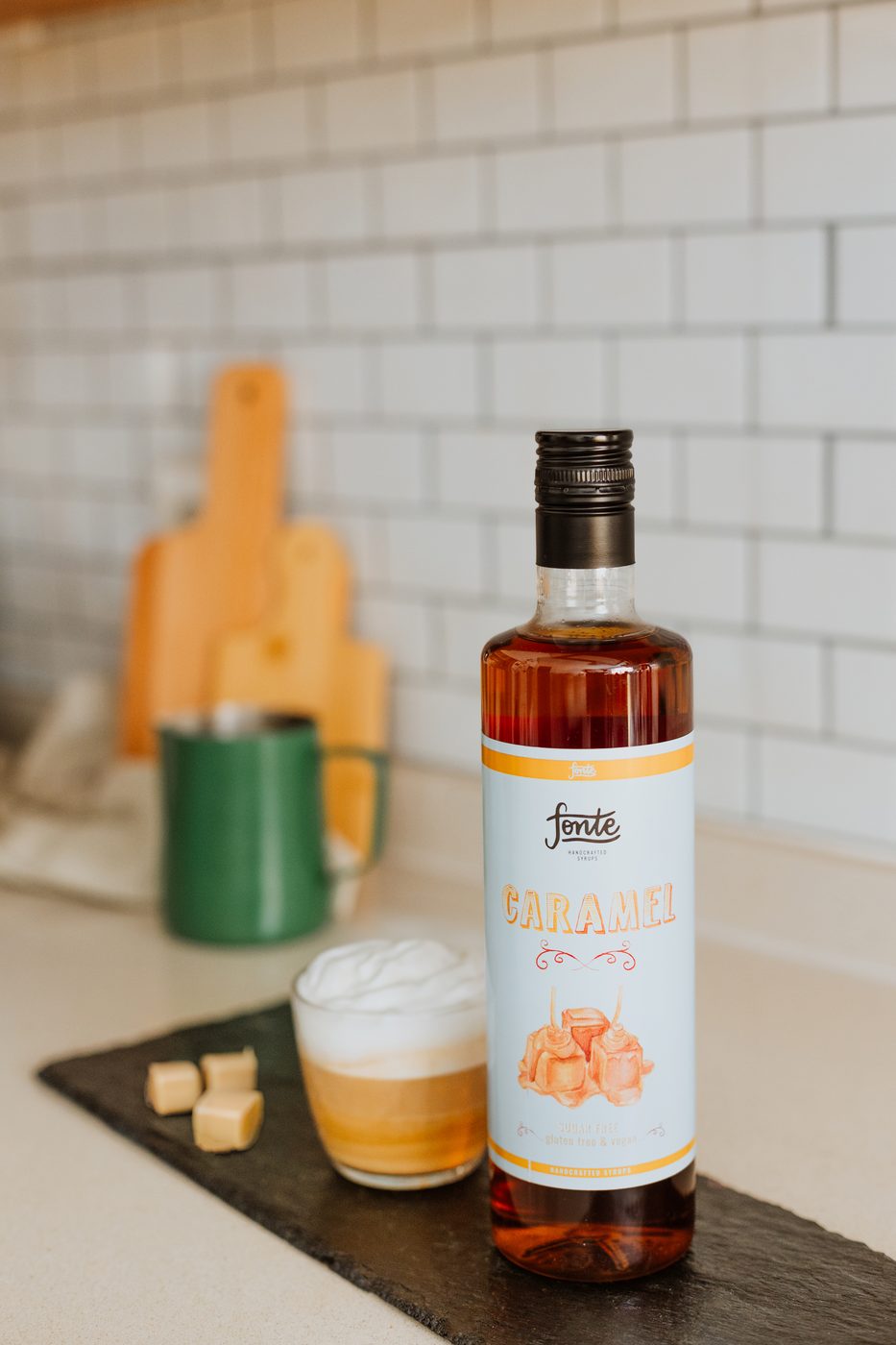 Fonte sirup Karamel - Bez cukru 750 ml