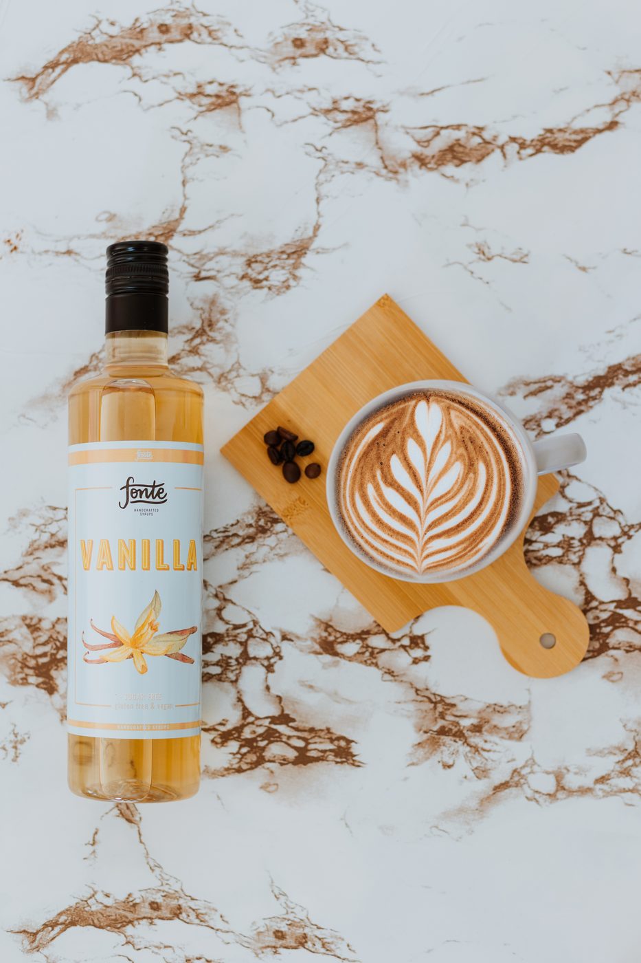 Fonte sirup Vanilka - Bez cukru 750 ml