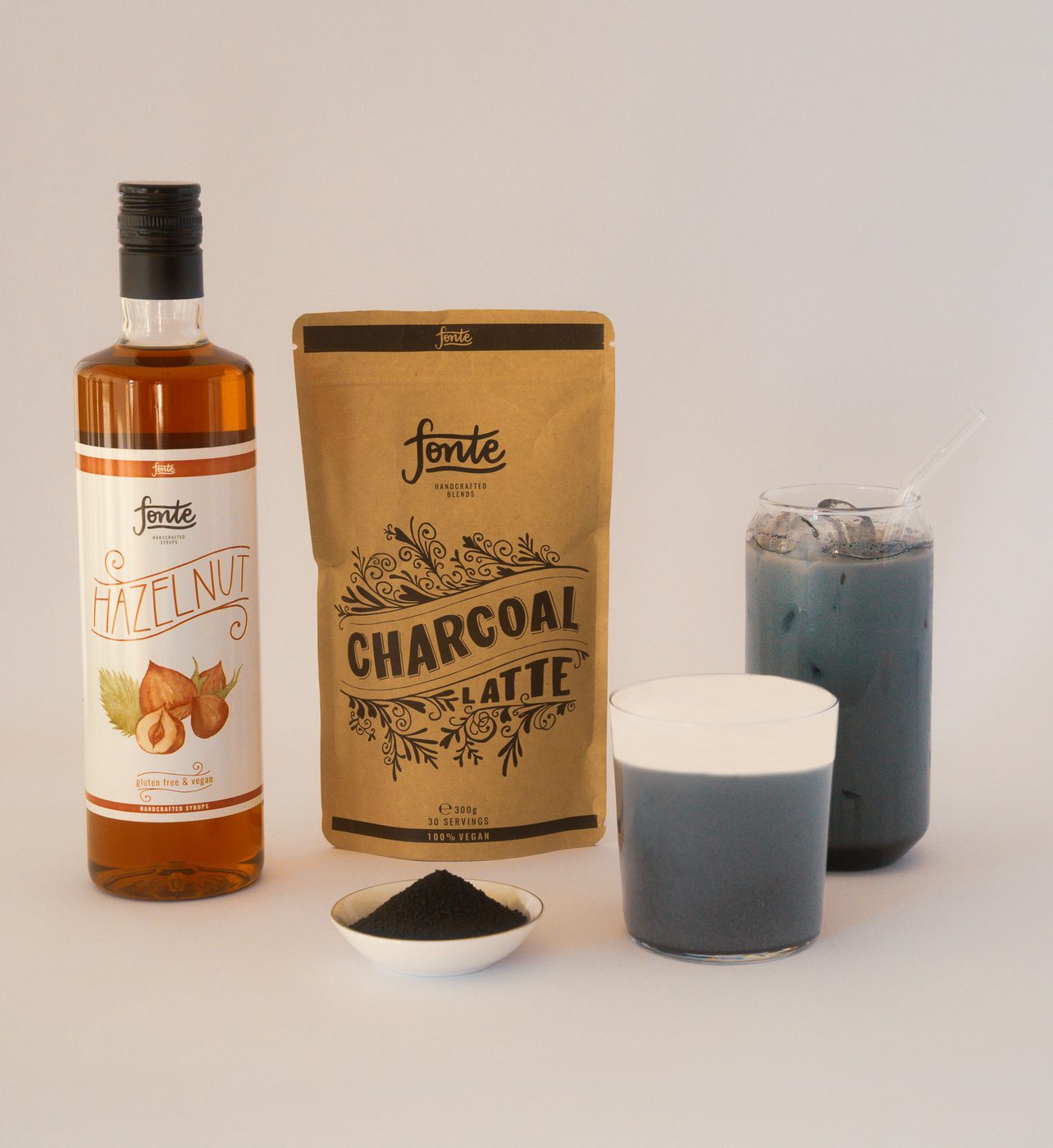 Fonte Charcoal Latte 300 g