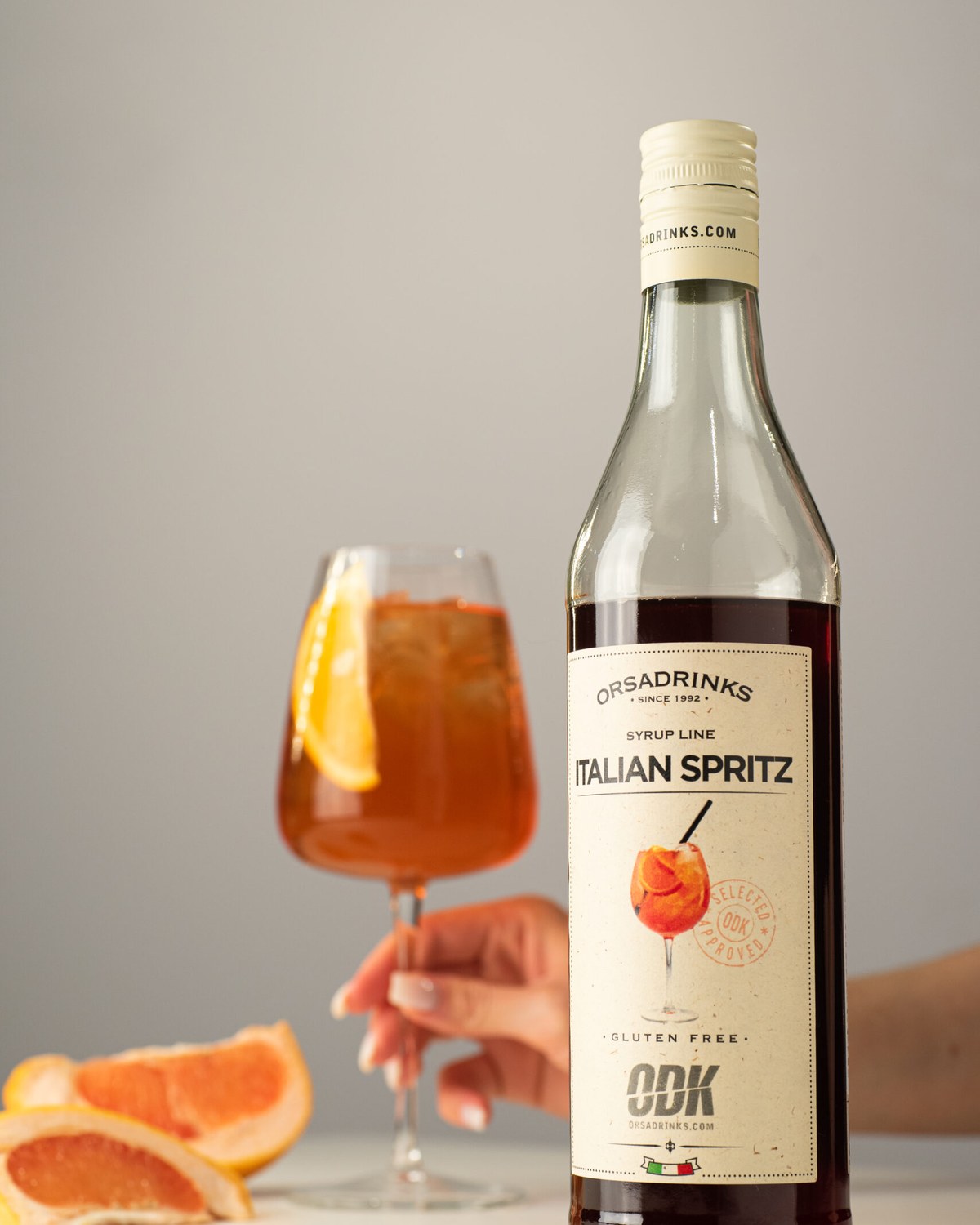 Italian Spritz — aperitiv s Italian Spritz sirupem a Proseccem