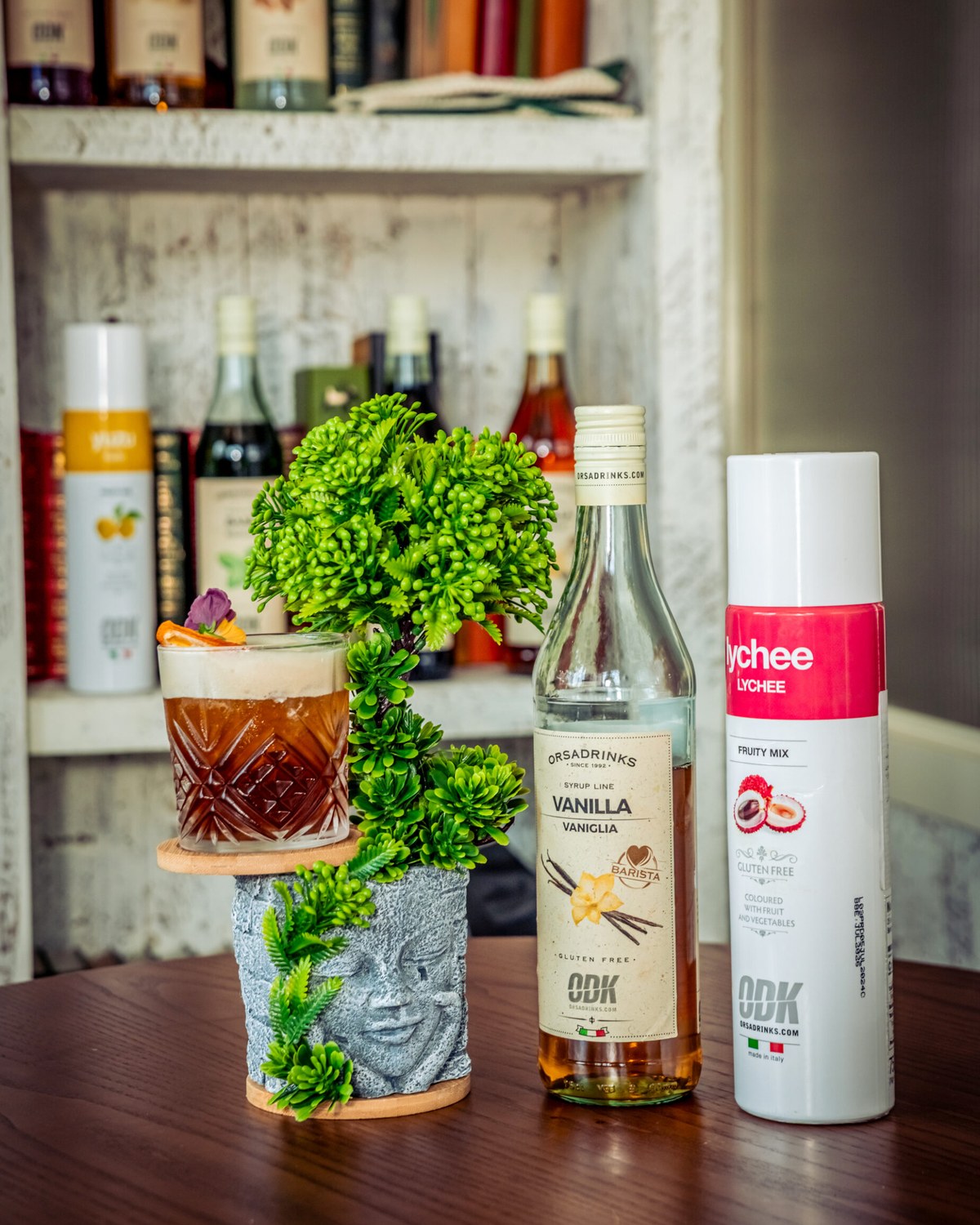 Orchee Cold Brew se šumivým tonikem a ledem