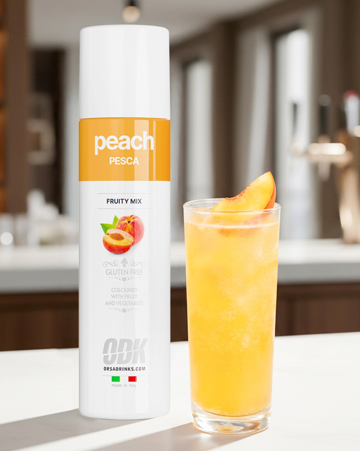 Peachy Rush — letní limonáda s broskve
