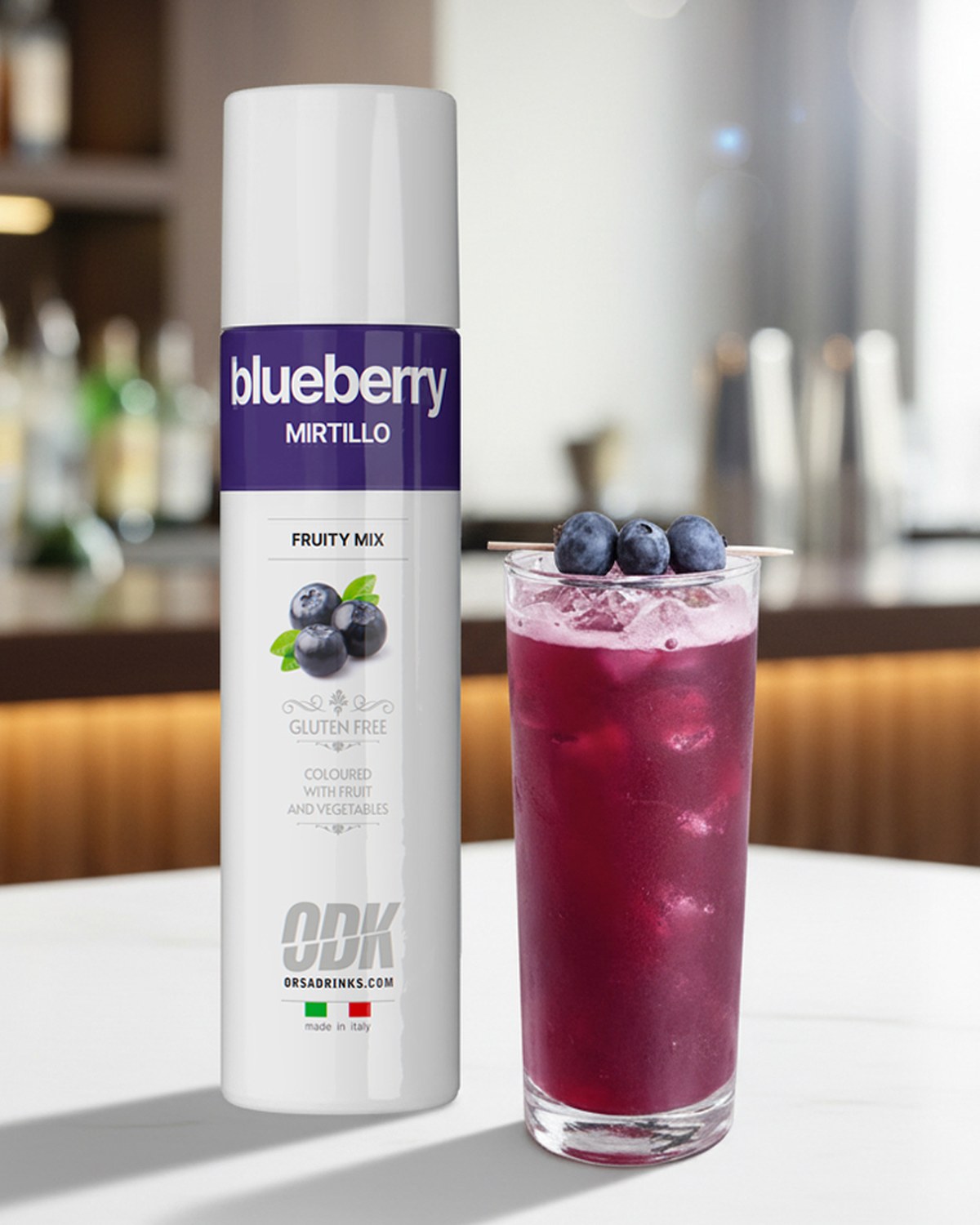 Sparkling Blueberry — letní limonáda s borůvkami
