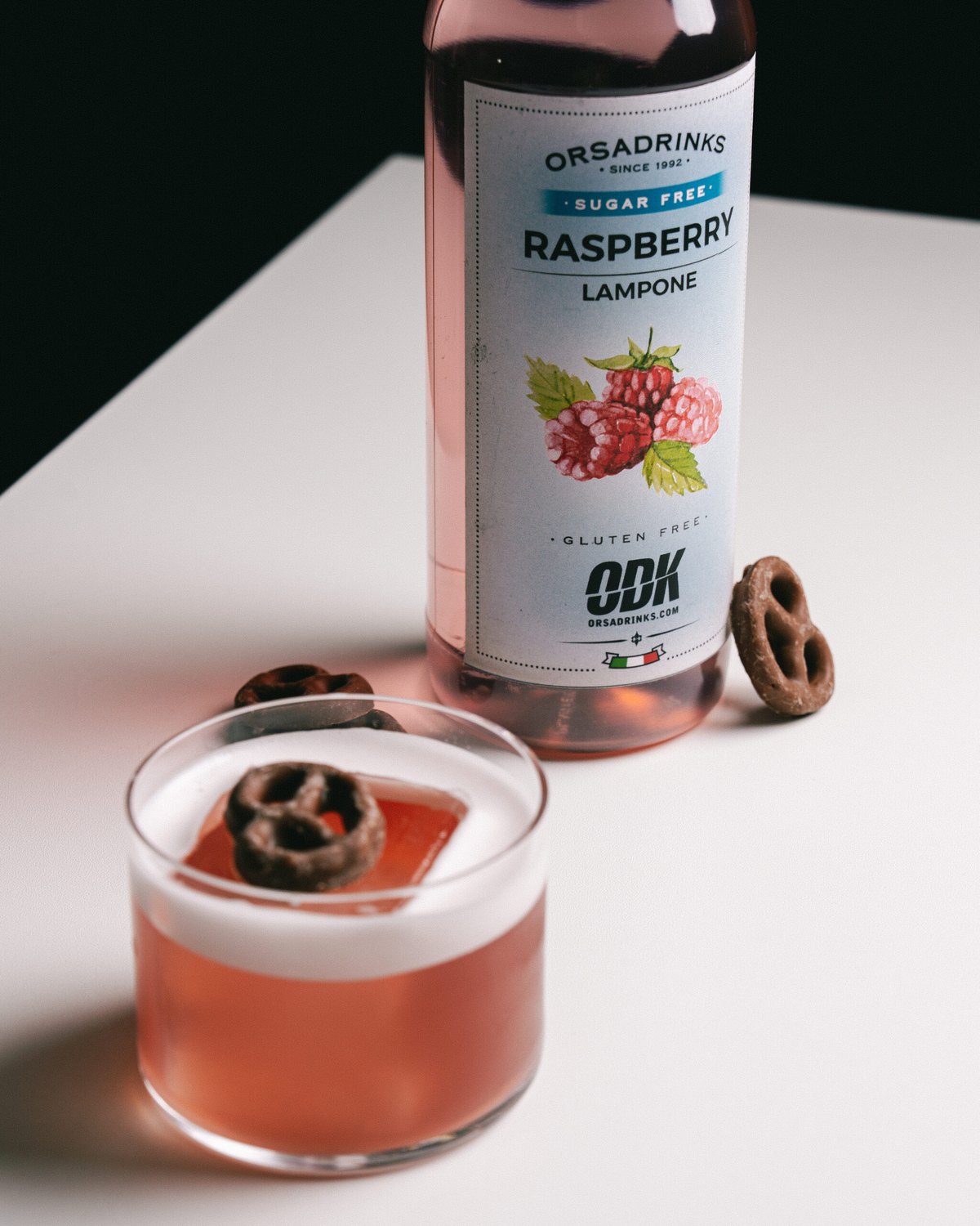 Super Choco Sour — čokoládový sour s malinou a mandarinkou