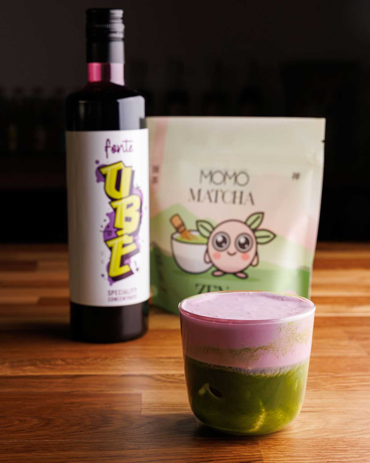 Ube Matcha cloud
