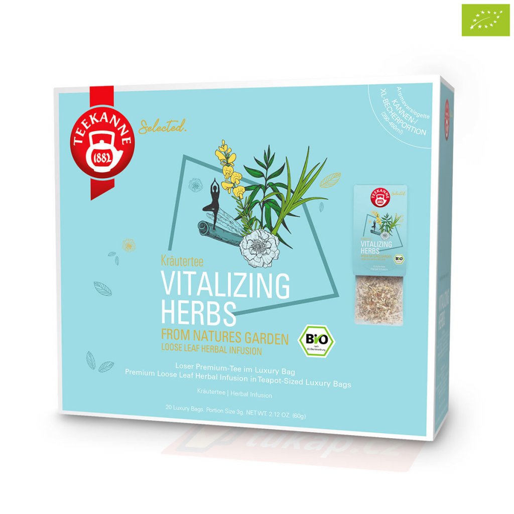 Teekanne Luxry Bag Vitalizing Herbs 4009300017783 63126