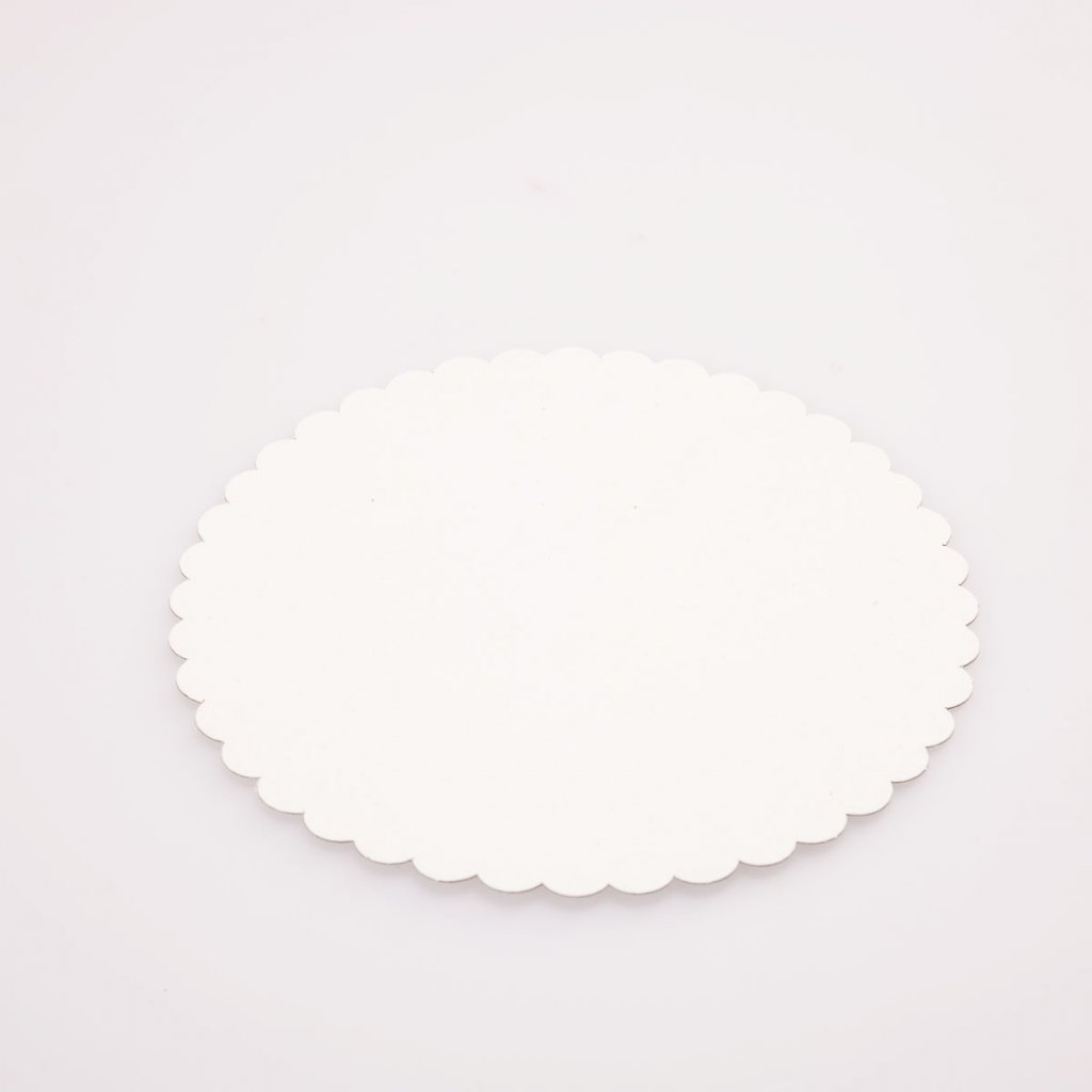 Podložka pod dort 22 cm bílá, PAP