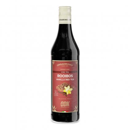 ODK Iced Tea Rooibos a vanilka cerveny caj 750 ml